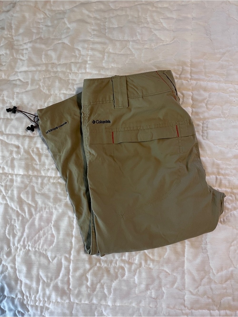 Columbia Olive Green Women's Convertible Hiking Capris